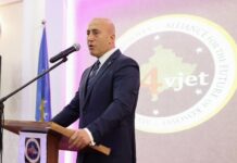 Харадинај: Албанскиот јазик во Македонија е загарантиран со Устав, студентите бараат еднаквост